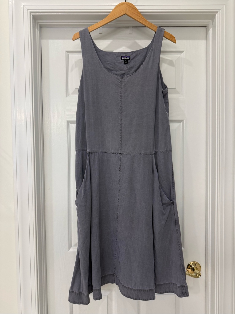 Patagonia Light Gray Scoop Neck Dress